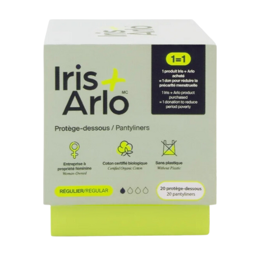 Iris + Arlo Regular Panty Liners / 20u