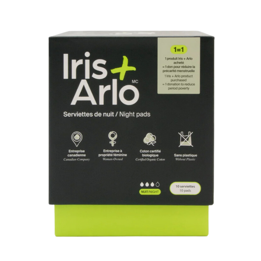Iris + Arlo Overnight Pads / 10u