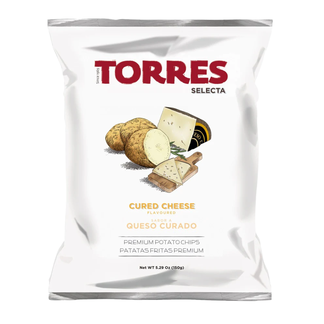 Torres Cured Cheese Chips / 50g