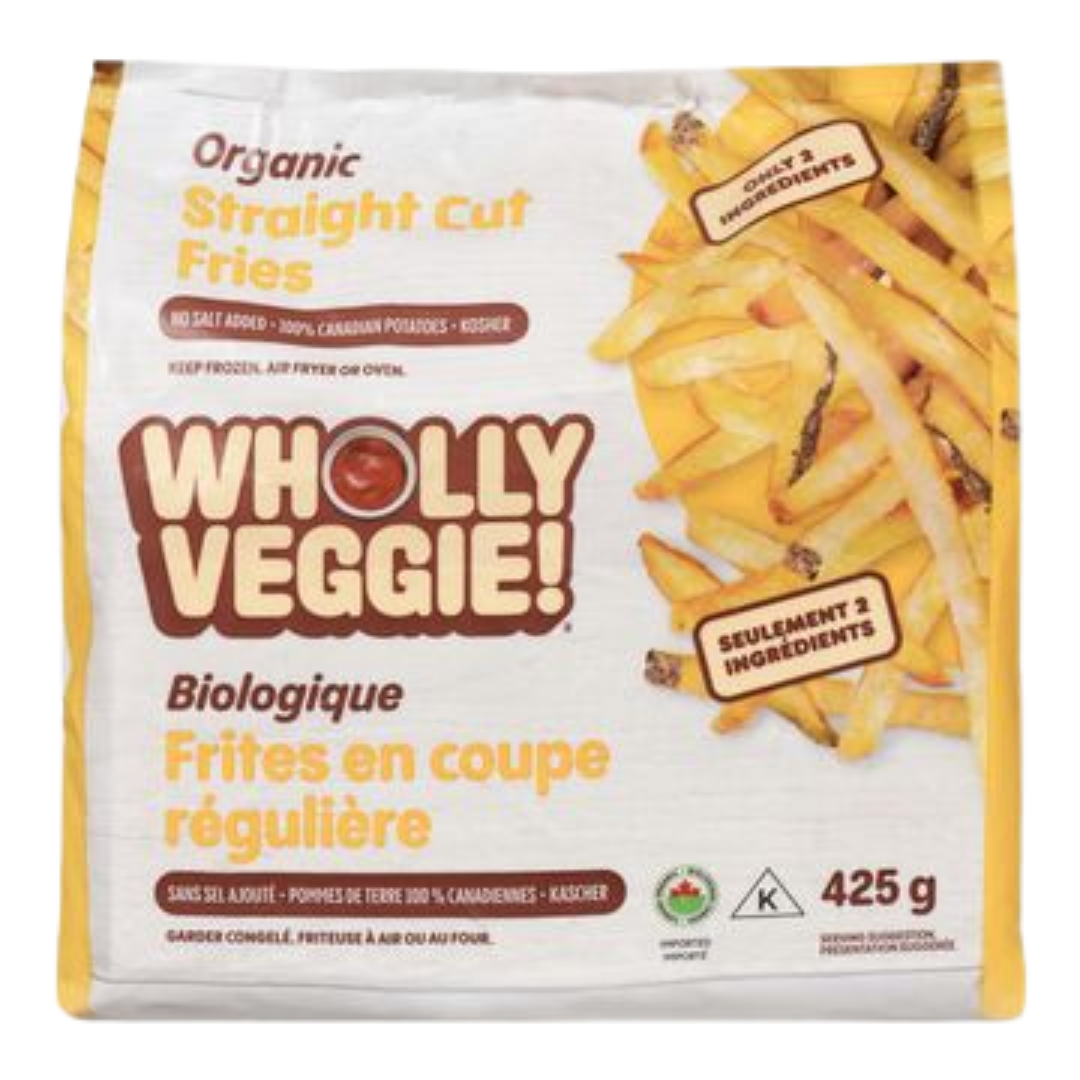 Wholly Veggie Straight Cut Fries / 425g