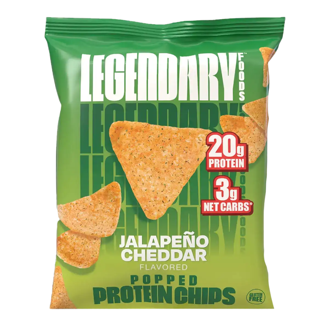 Legendary Jalapeño Cheddar Protein Chips / 34g