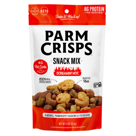 Parm Crisps Screamin' Hot Snack Mix / 113g