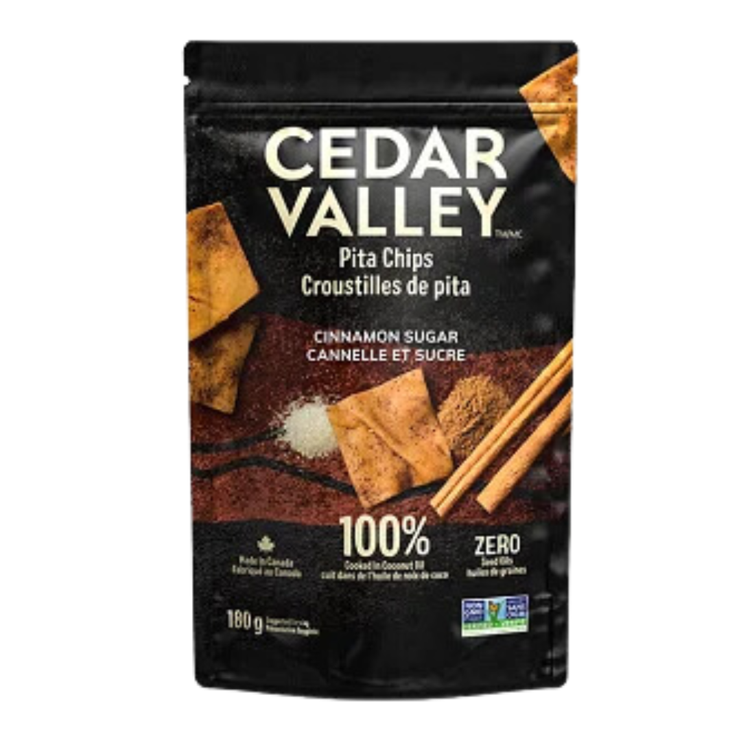 Cedar Valley Cinnamon Sugar Pita Chips / 180g