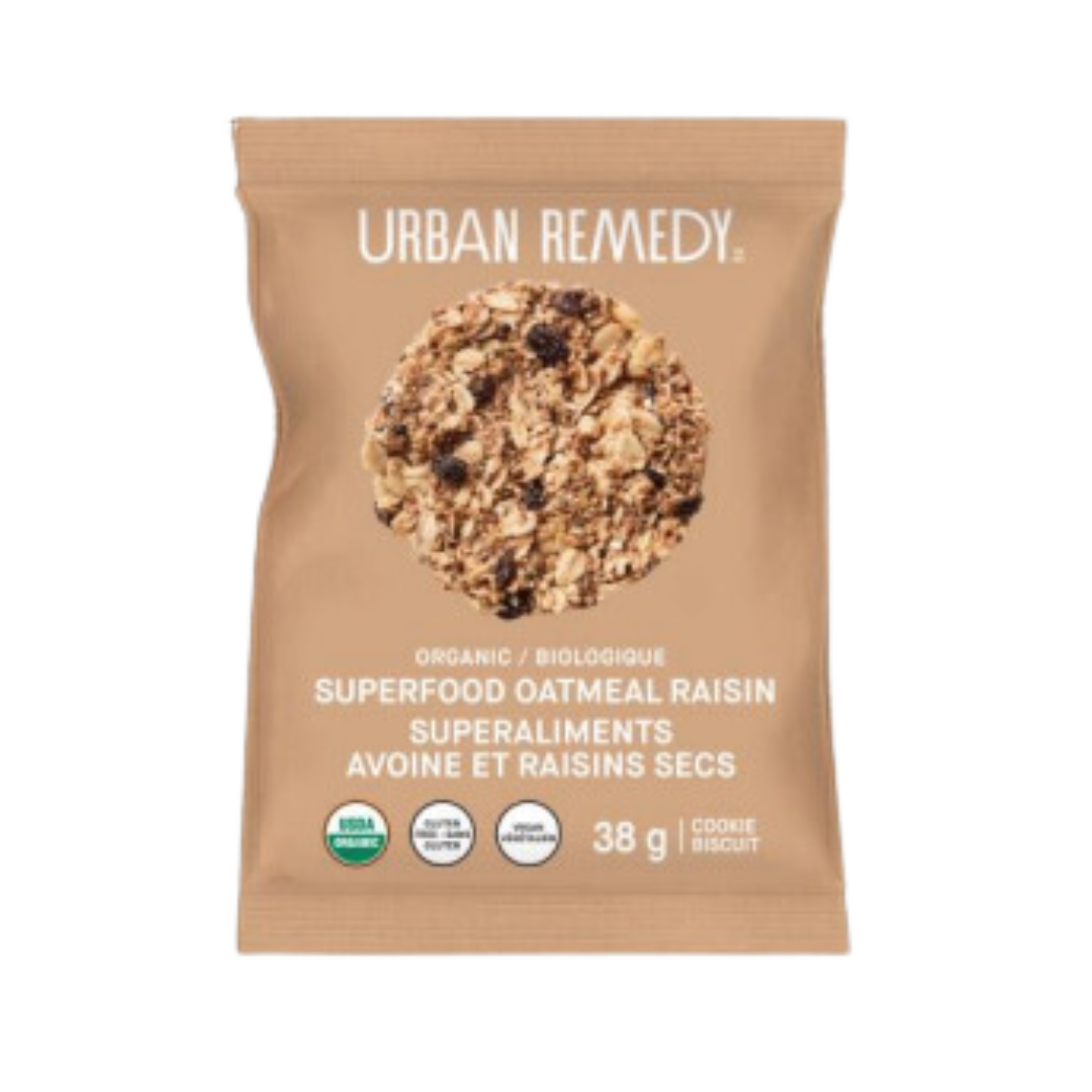 Urban Remedy Superfood Oat and Raisin Biscuit / 38g