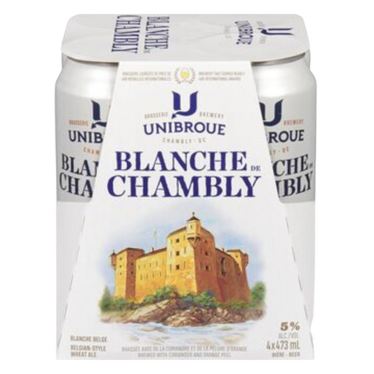 Unibroue Blanche de Chambly/ 4x473ml