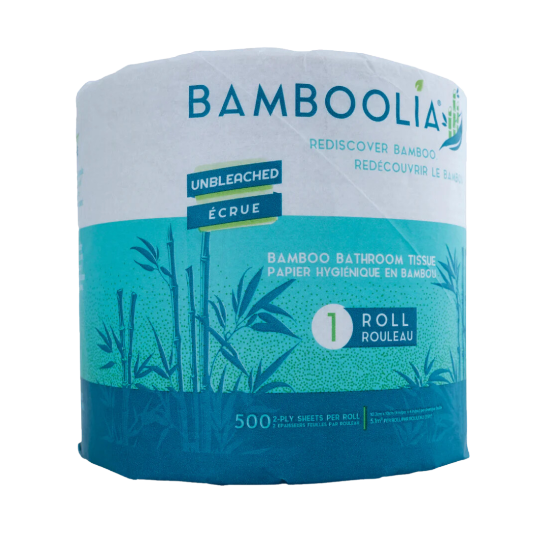 Bamboolia Toilet Paper 1 roll - 2 ply 500 sheets / 1u