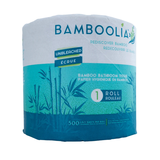 Bamboolia Toilet Paper 1 roll - 2 ply 500 sheets / 1u