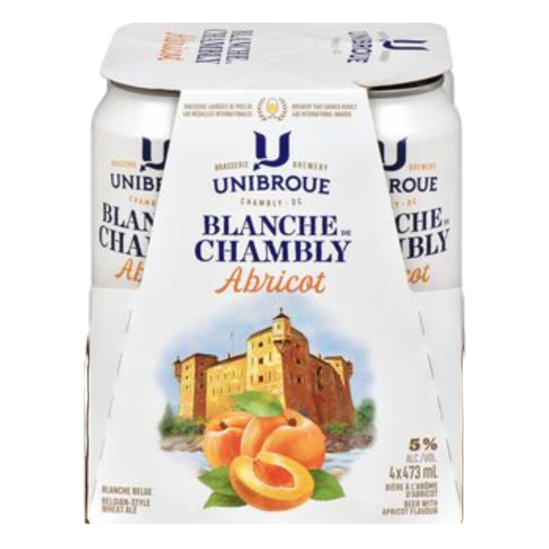 Unibroue Blanche de Chambly Apricot / 4x473ml