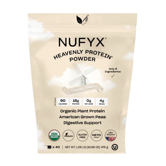 Nufyx Simply Natural Protein Powder / 20 Scoop Bag