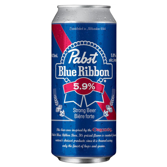 Pabst Blue Ribbon Beer 5.9% / 355ml