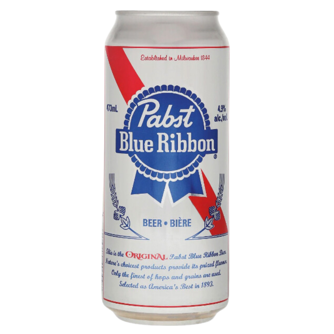 Pabst Blue Ribbon Original Beer / 473ml