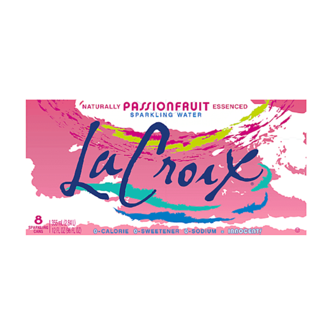 La Croix Sparkling Water Passion Fruit / 8-pack