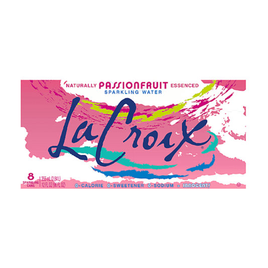 La Croix Sparkling Water Passion Fruit / 8-pack