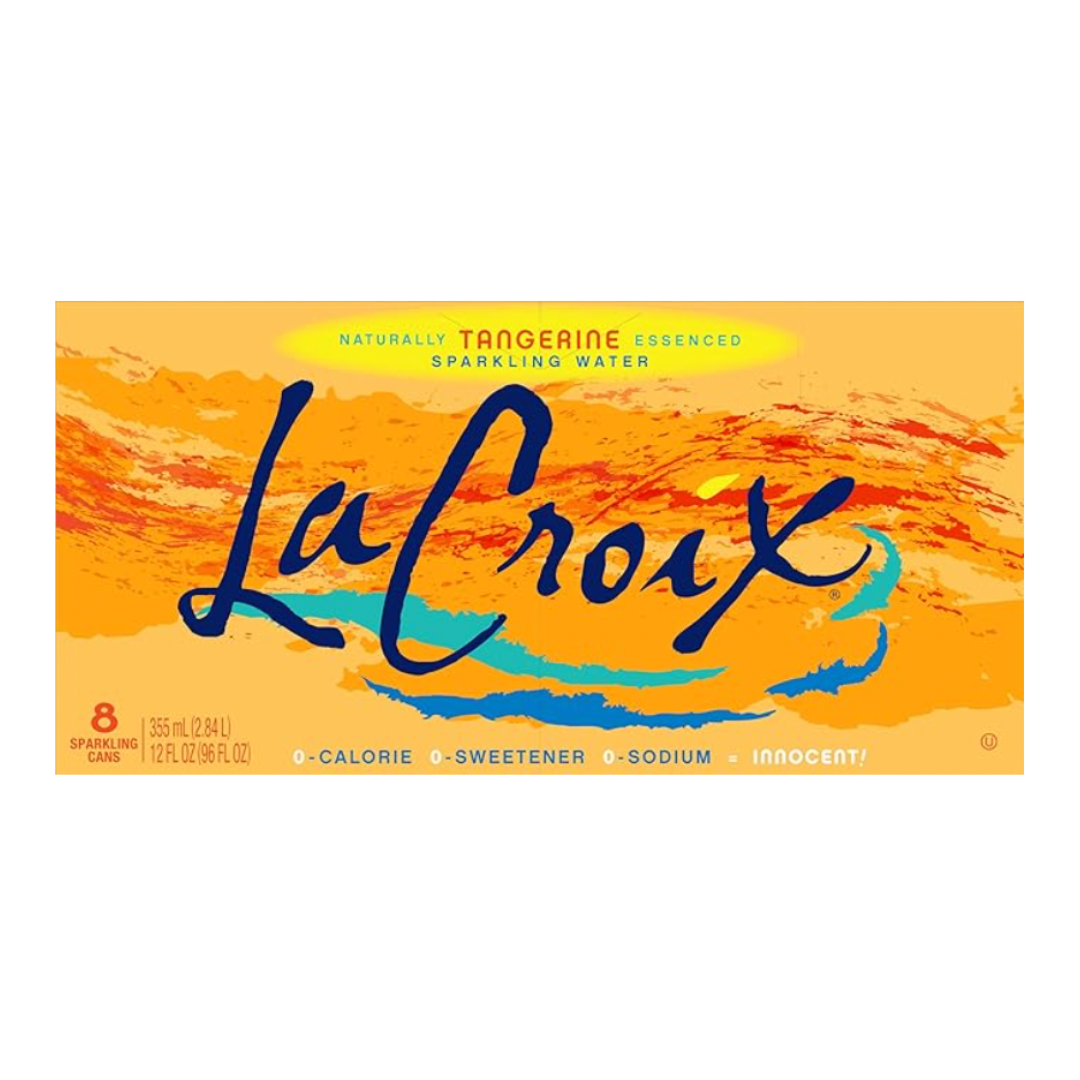 La Croix Tangerine Sparkling Water / 8-pack