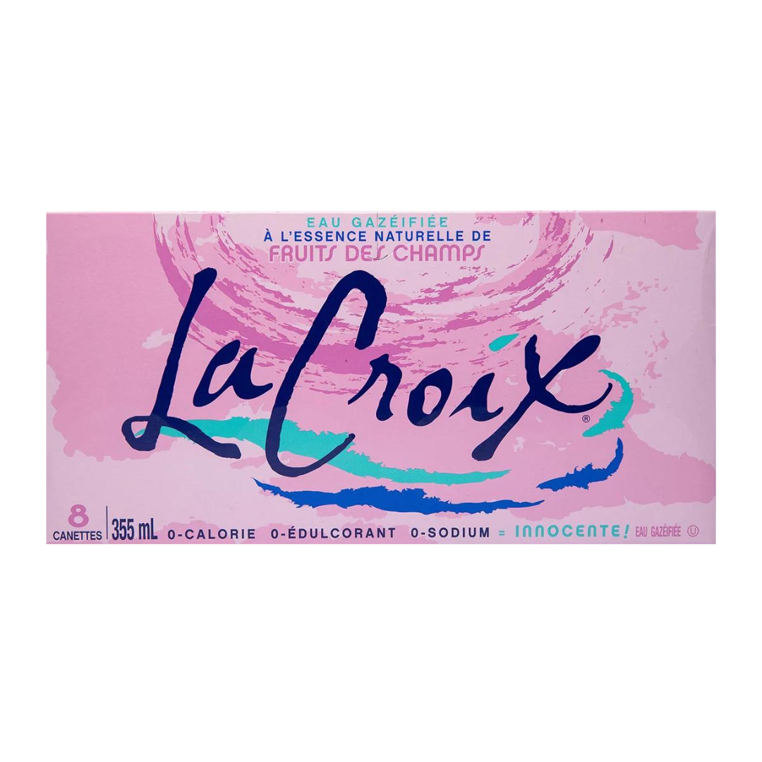 La Croix Sparkling Water Wild Berries / 8-pack
