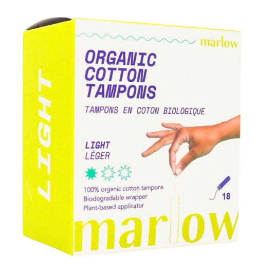 Marlow Organic Light Tampons / 18ct