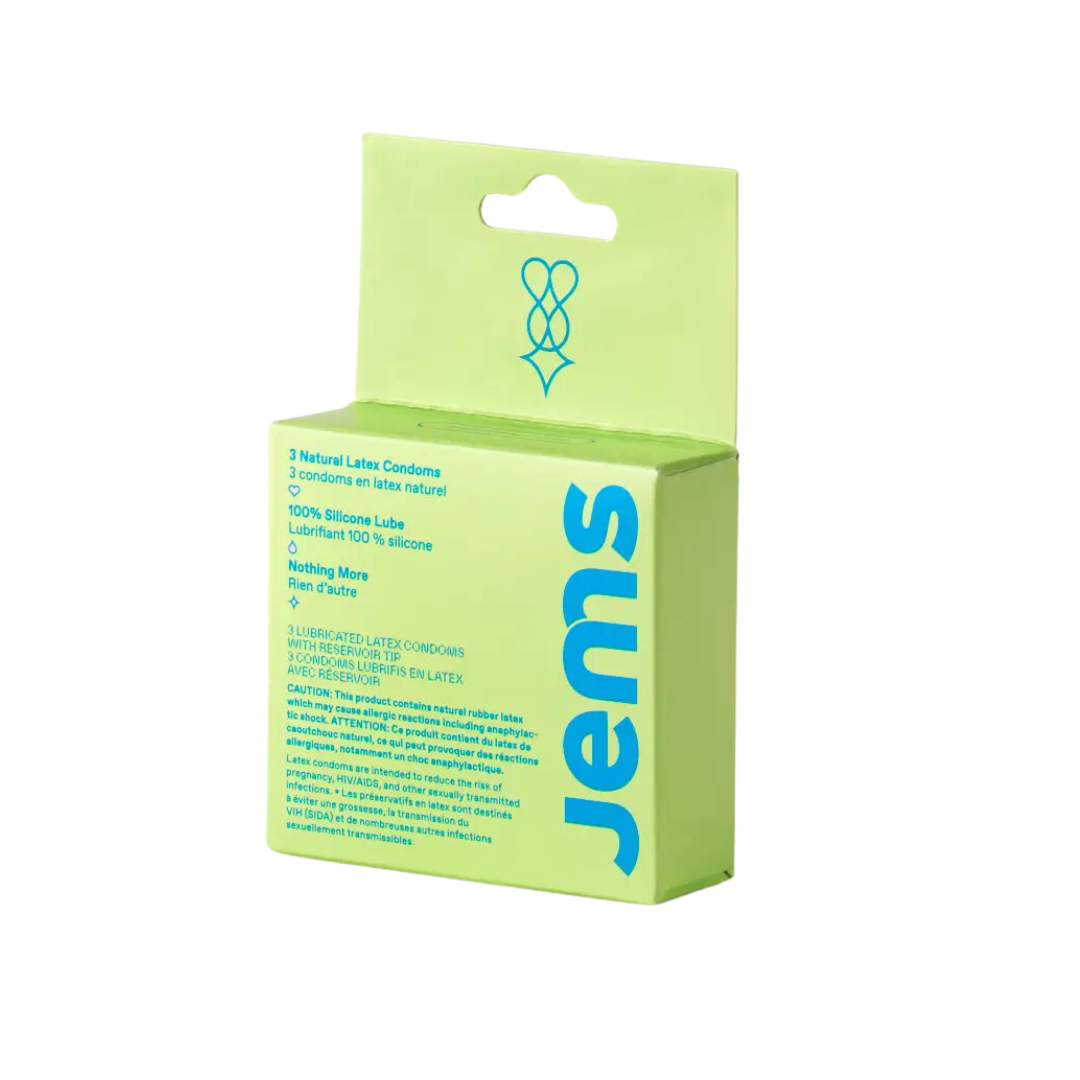 Jems Natural Condoms / 3ct