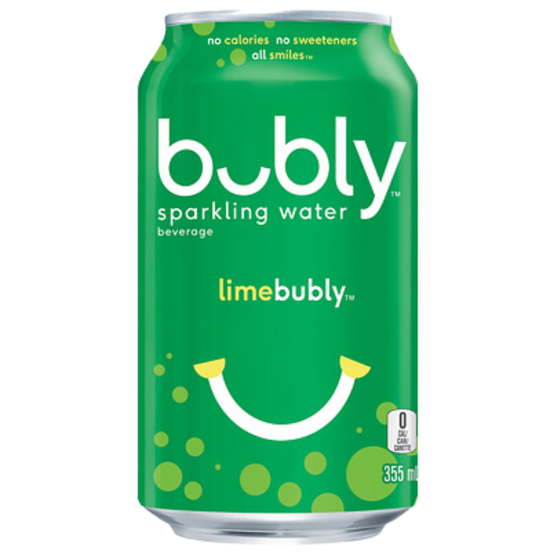Bubly Sparkling Water Lime / 355ml
