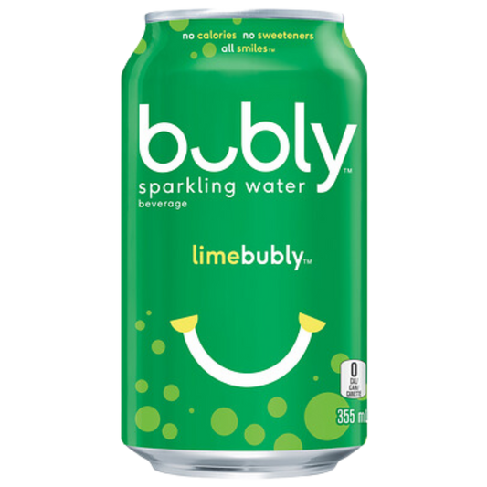 Bubly Sparkling Water Lime / 355ml