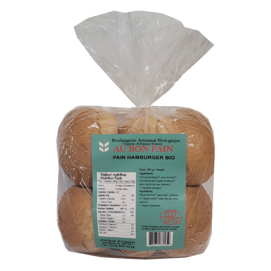 Au Bon Pain Whole Wheat Hamburger Bread / 500g
