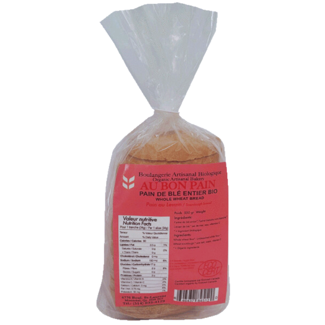 Au Bon Pain Whole Wheat Bread / 550g
