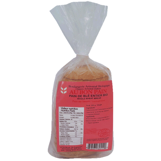 Au Bon Pain Whole Wheat Bread / 550g