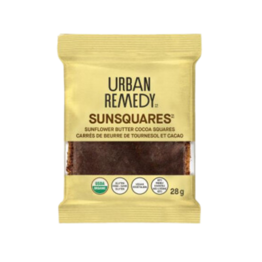 Urban Remedy Sunflower and Cocoa Butter Squares / 28g