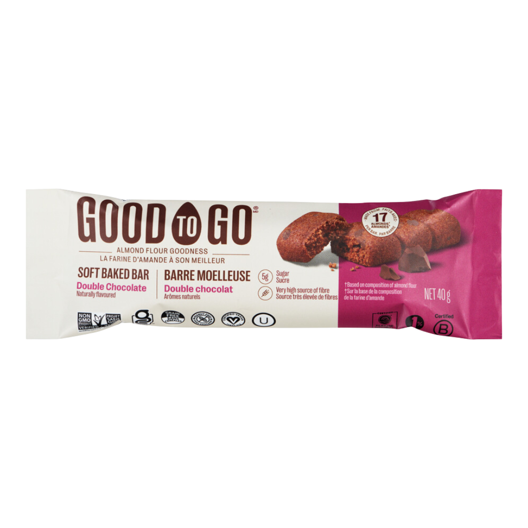 Good To Go Double Chocolate Bar / 40g