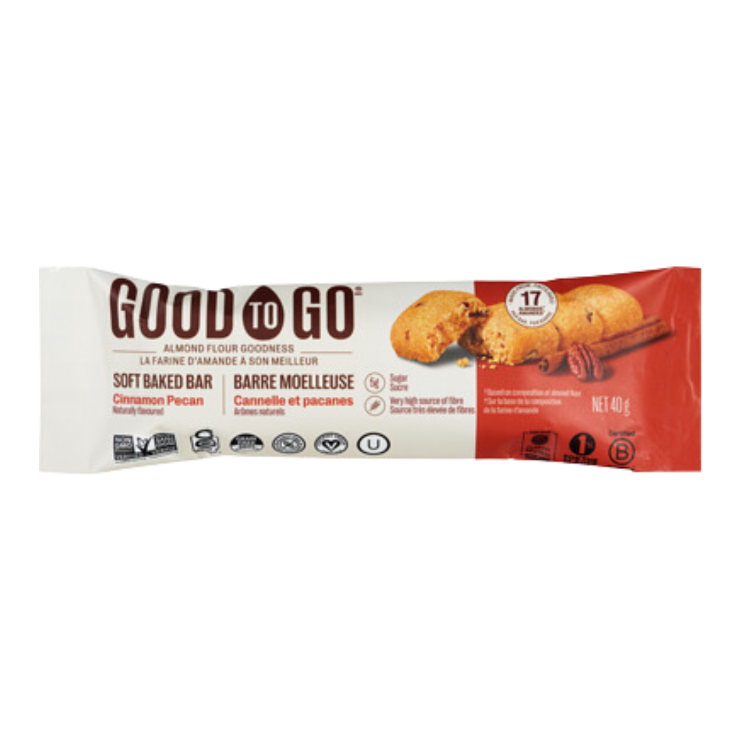 Good To Go Cinnamon Pecan Bar / 40g