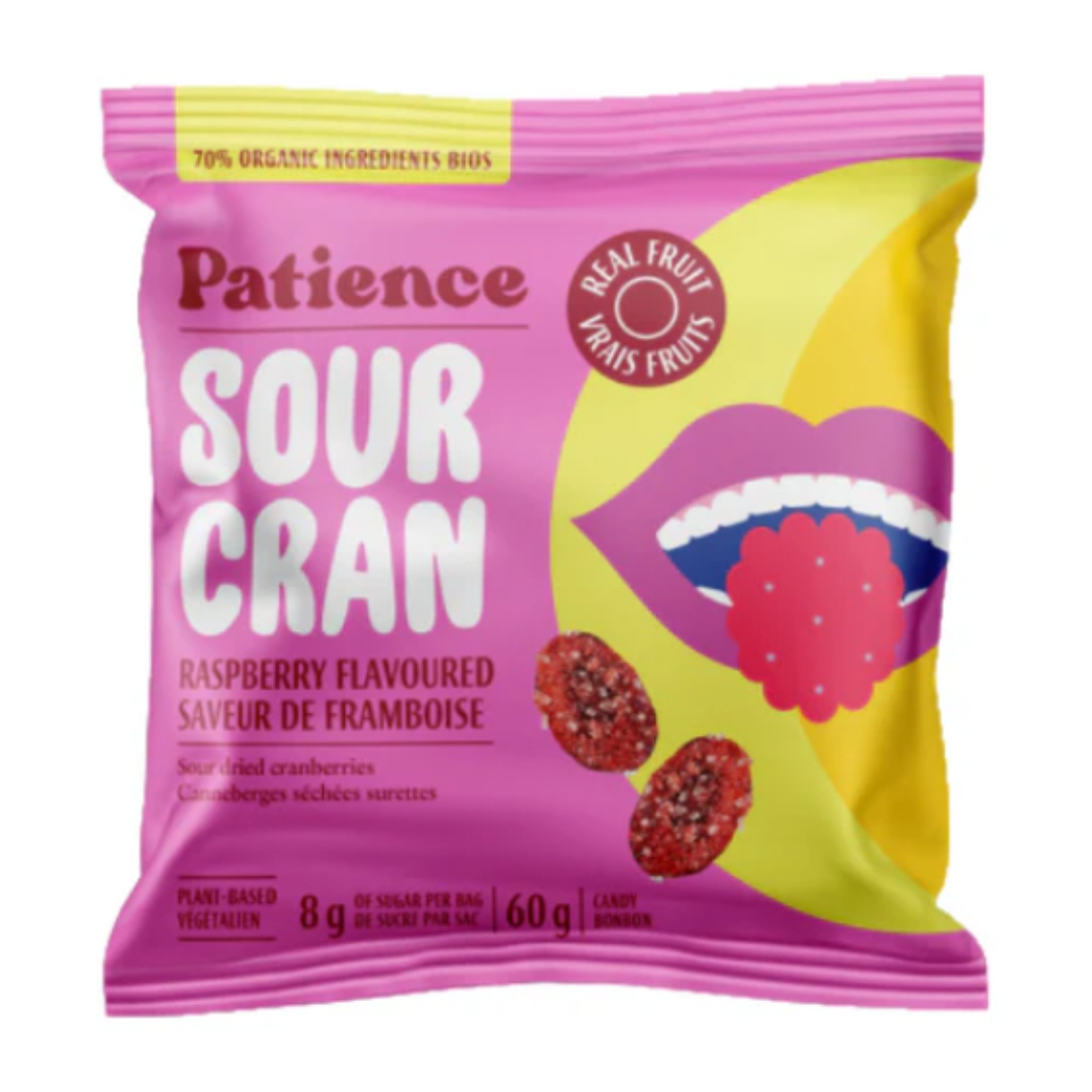 Sourcran Sour Raspberry Flavored Candy / 60g