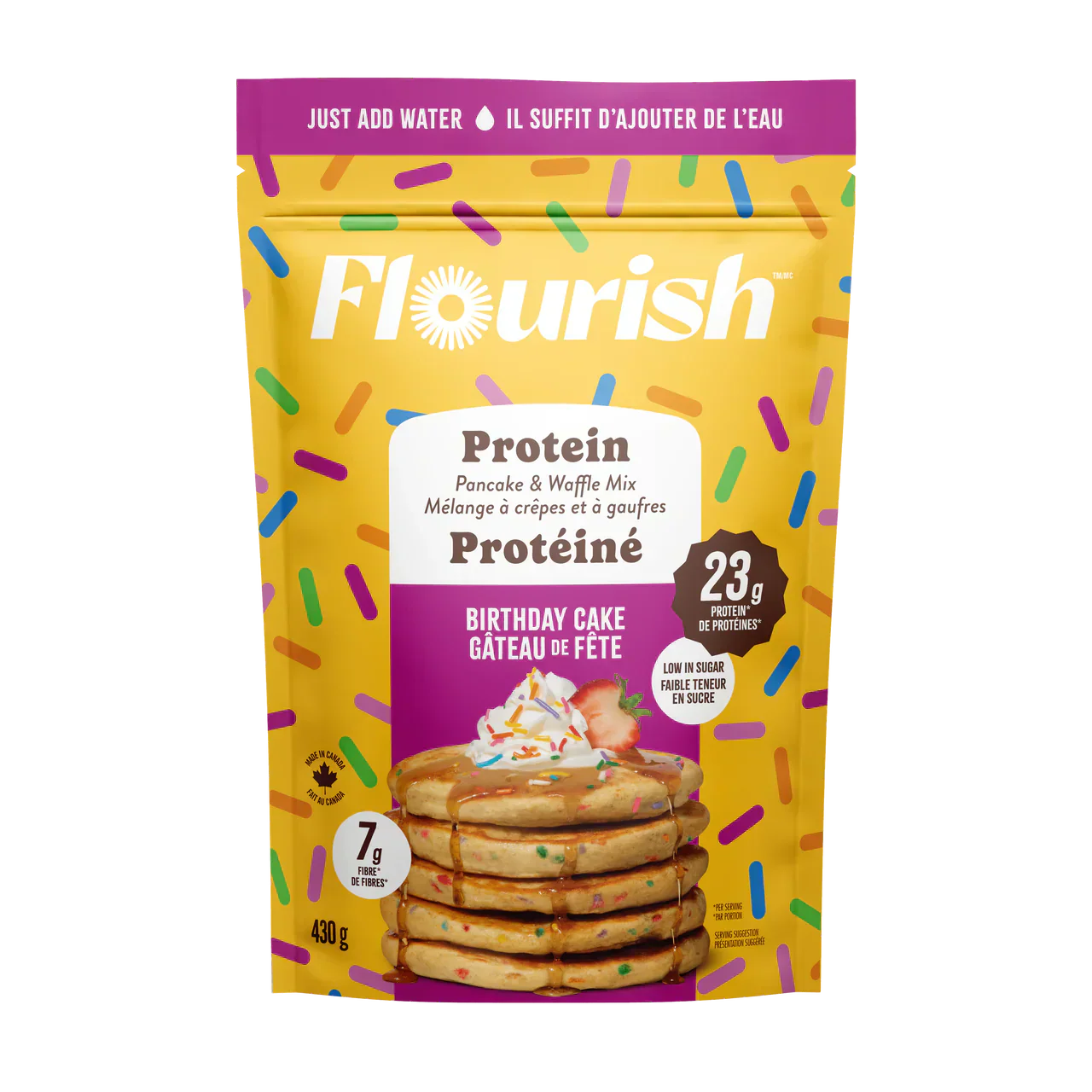 Flourish Party Cake Pancake Mix / 430g