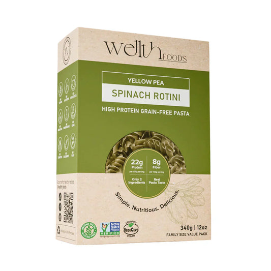 Wellth Foods Spinach Rotini / 340g