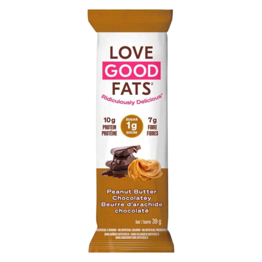 Love Good Fats Chocolate Peanut Butter Bar /39g