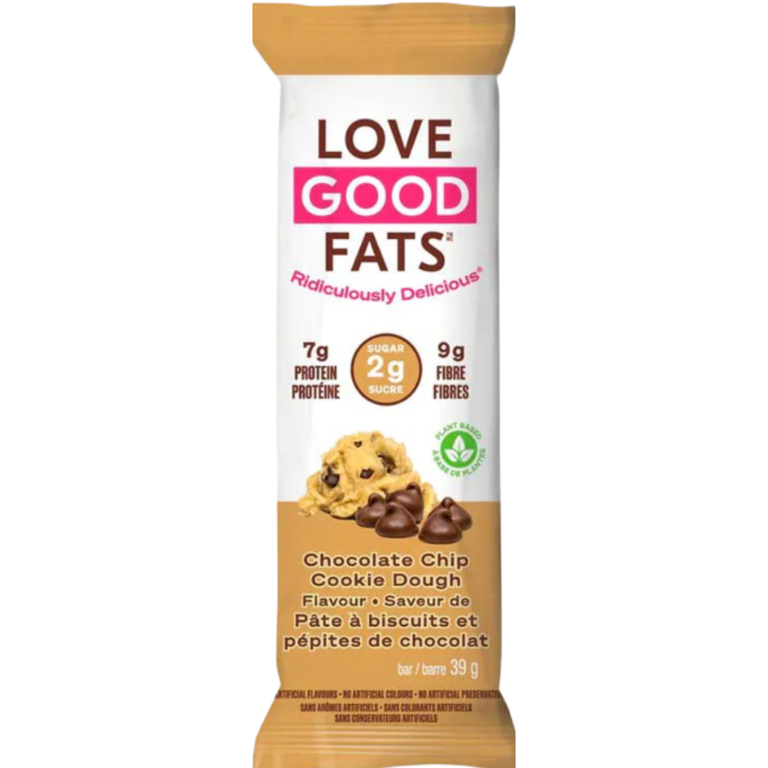 Love Good Fats Chocolate Chip Cookie Dough Bar / 39g