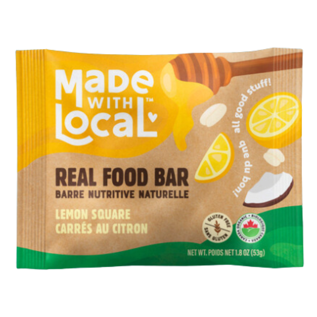 Made with Local Lemon Square Bar / 53g