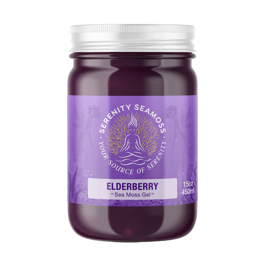 Serenity Seamoss Elderflower Sea Moss Gel / 450ml