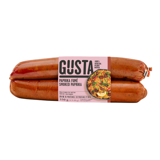 Gusta Vegan Wheat Sausage Spanish Smoked Paprika / 350g