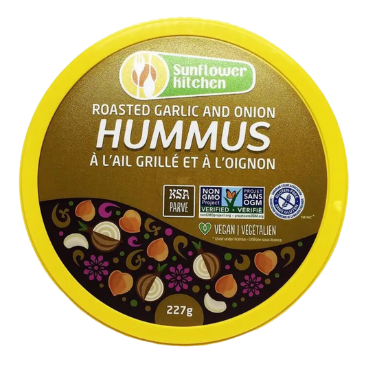 Sunflower Kitchen Roasted Garlic & Onion Hummus / 227g