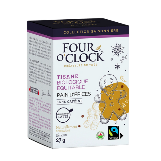 Four O'Clock Winter Gingerbread Herbal Tea / 15pk