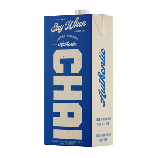 Say When Chai Authentic Original Organic / 946ml