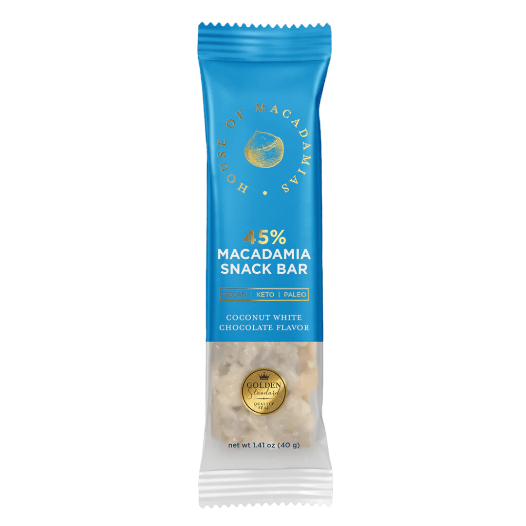 House of Macadamia Coconut and White Chocolate Bar / 40g