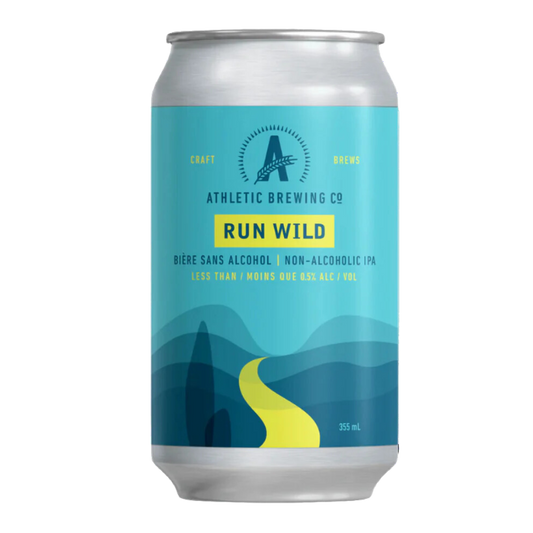 Athletic Brewing Non-Alcoholic Beer Run Wild IPA / 355ml