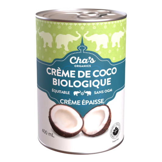 Cha's Organics Organic Coconut Cream / 400ml