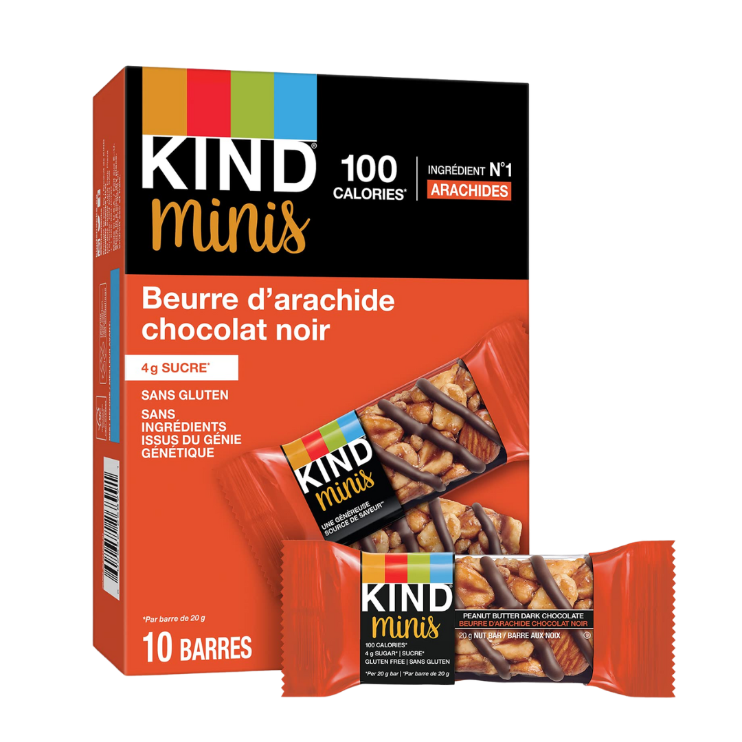 Kind Minis Peanut Butter and Dark Chocolate / 10x20g