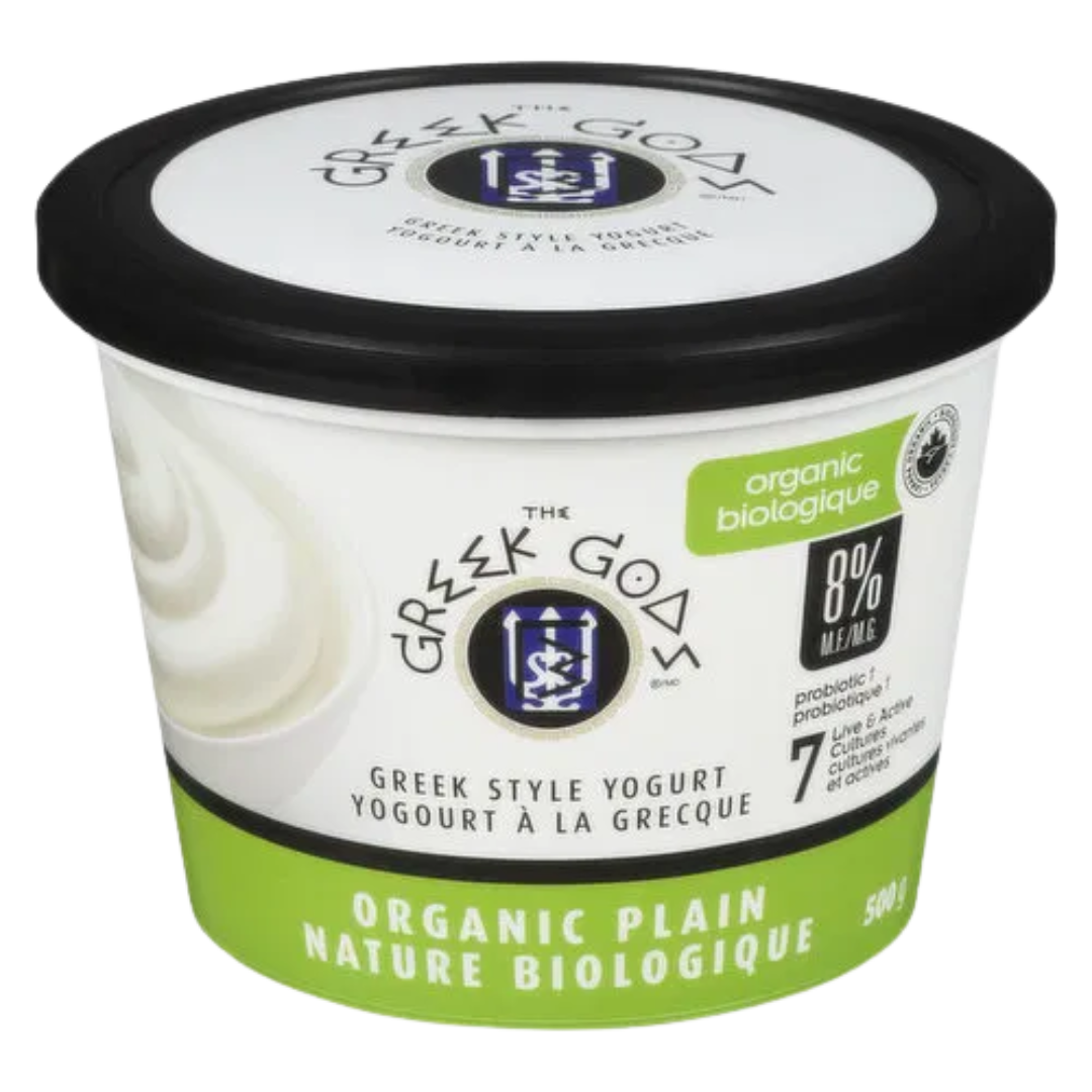 The Greek Gods Organic Plain Greek Yogurt / 500g