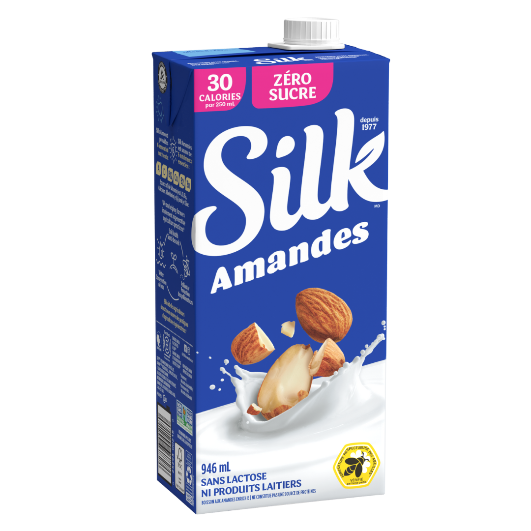 Silk Original Unsweetened Almond Beverage / 946 ml