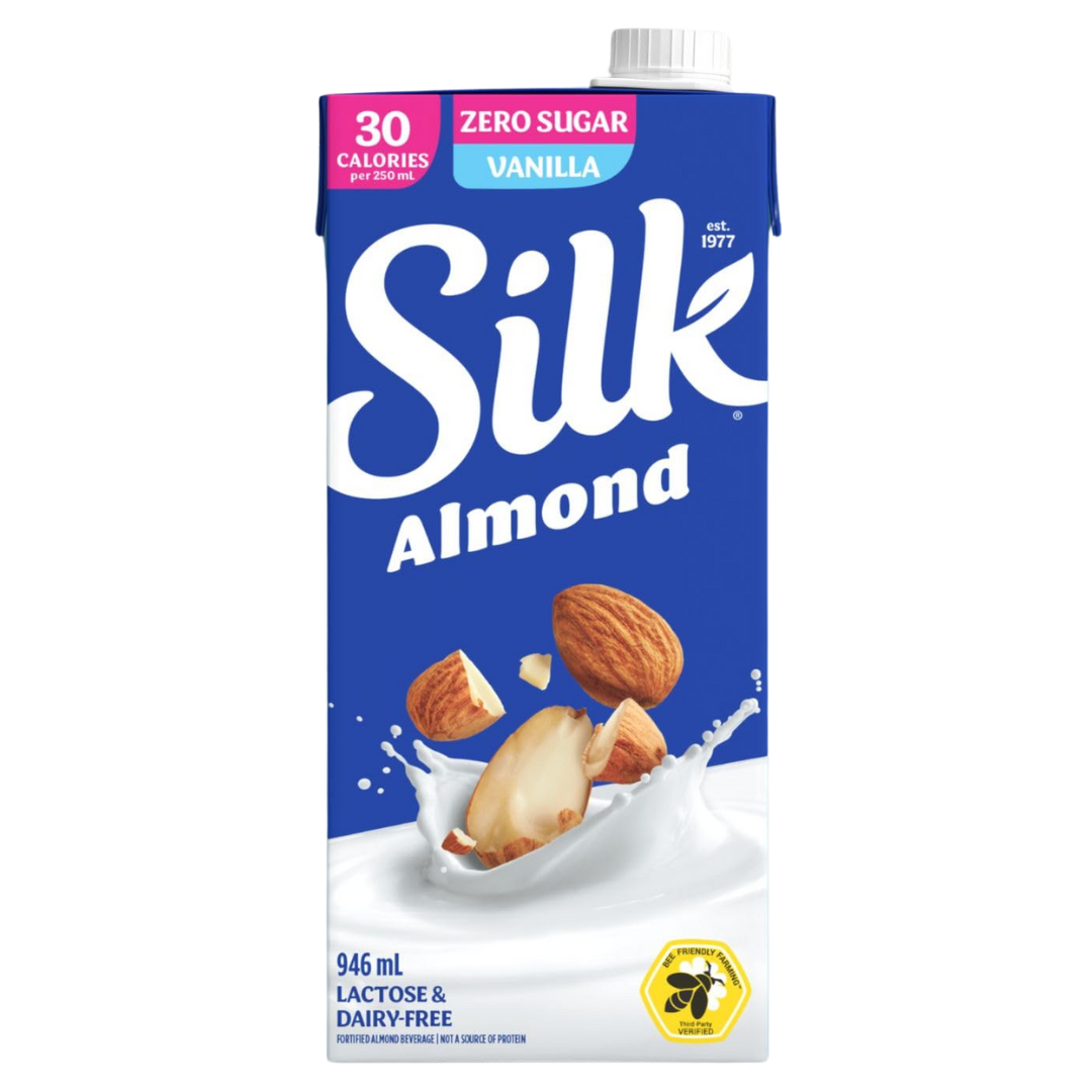 Silk Unsweetened Vanilla Almond Beverage / 946 ml