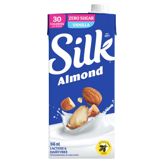 Silk Unsweetened Vanilla Almond Beverage / 946 ml