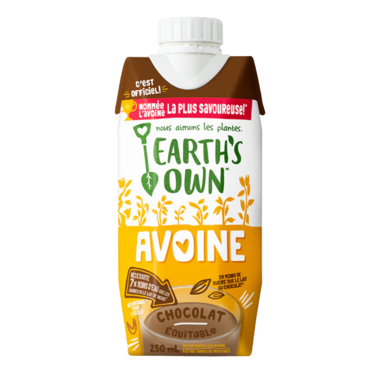 Earth's Own Unsweetened Chocolate Oat Milk / 250 ml