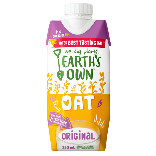 Earth's Own Original Unsweetened Oat Milk / 250 ml